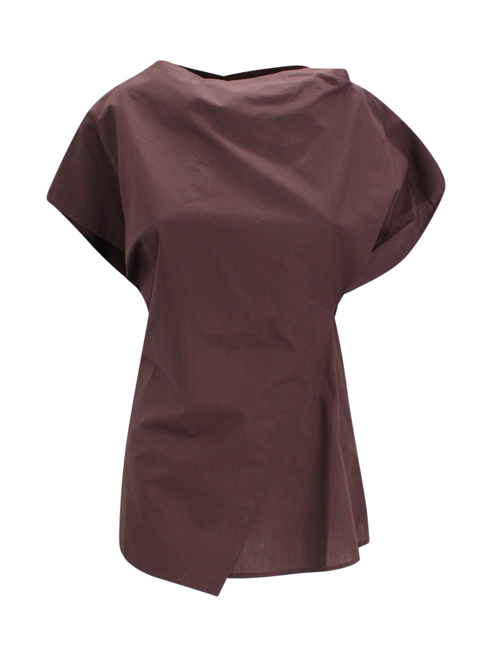 soeur t-shirts and polos brown cotton - women
