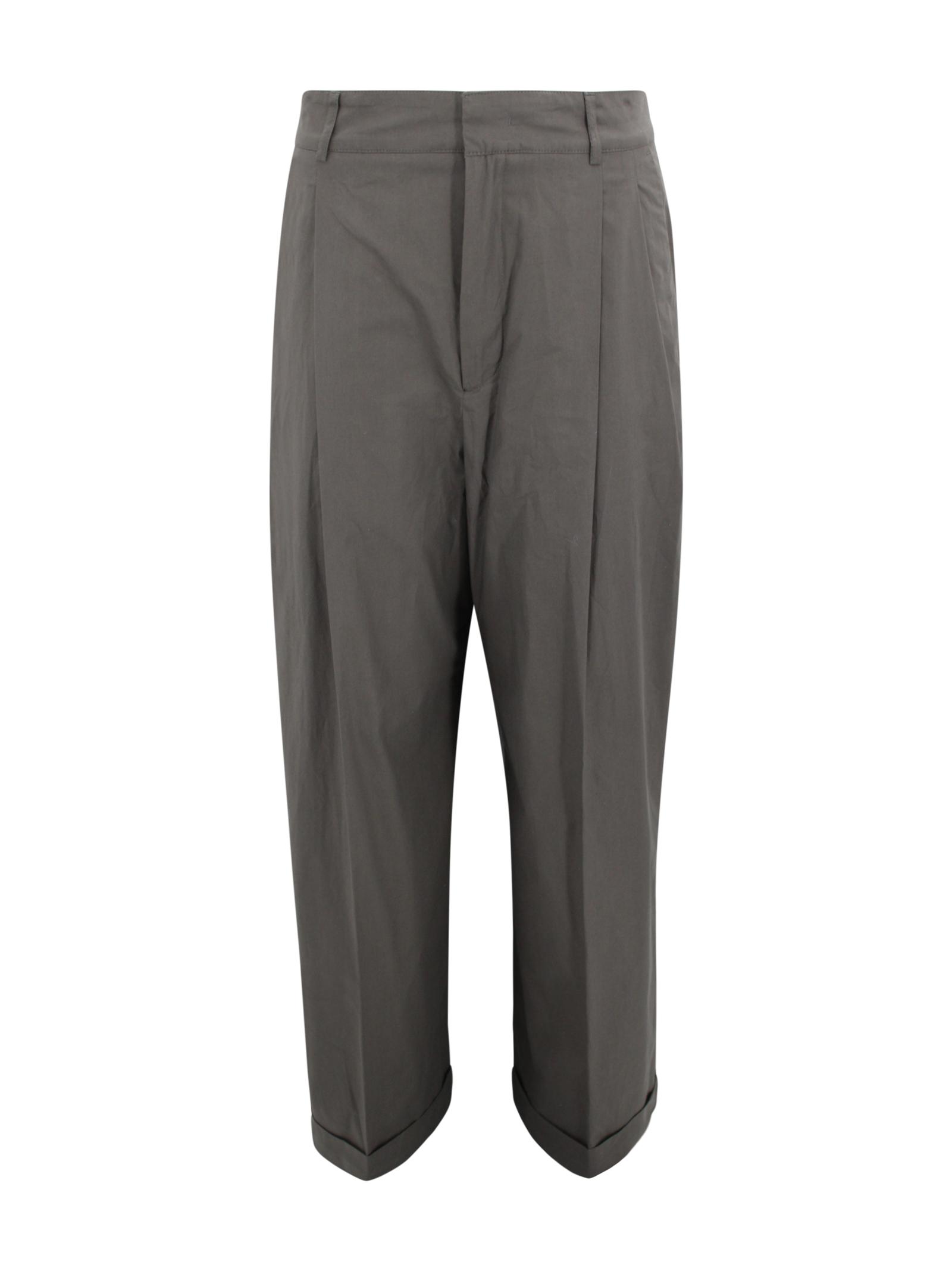 soeur trousers grey virgin wool - women