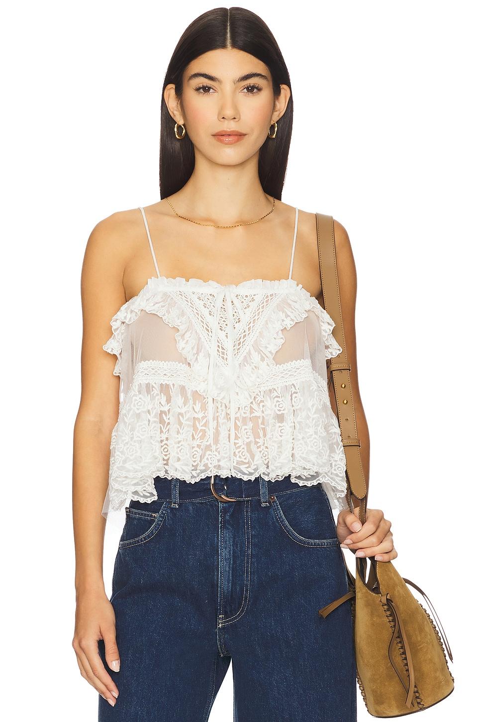 sofia embroidered tank