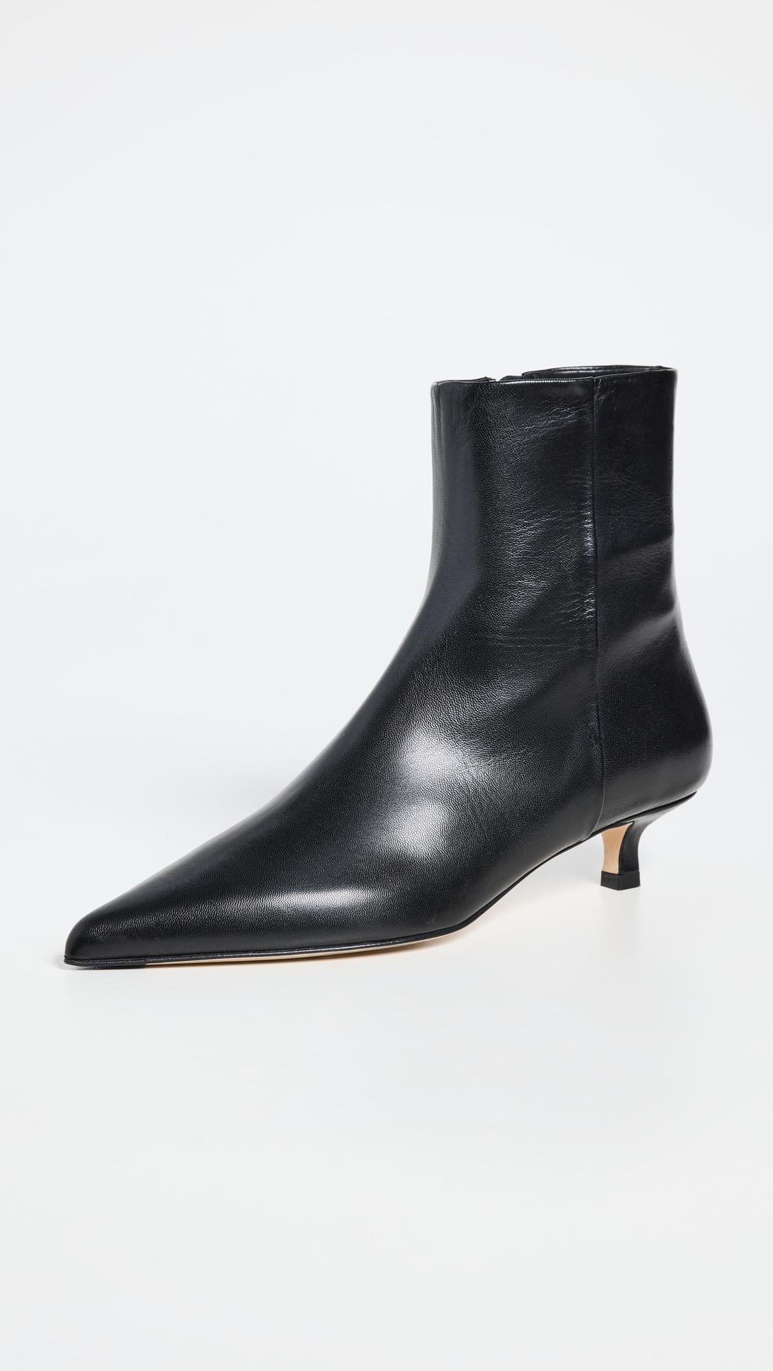 sofie nappa leather black boots