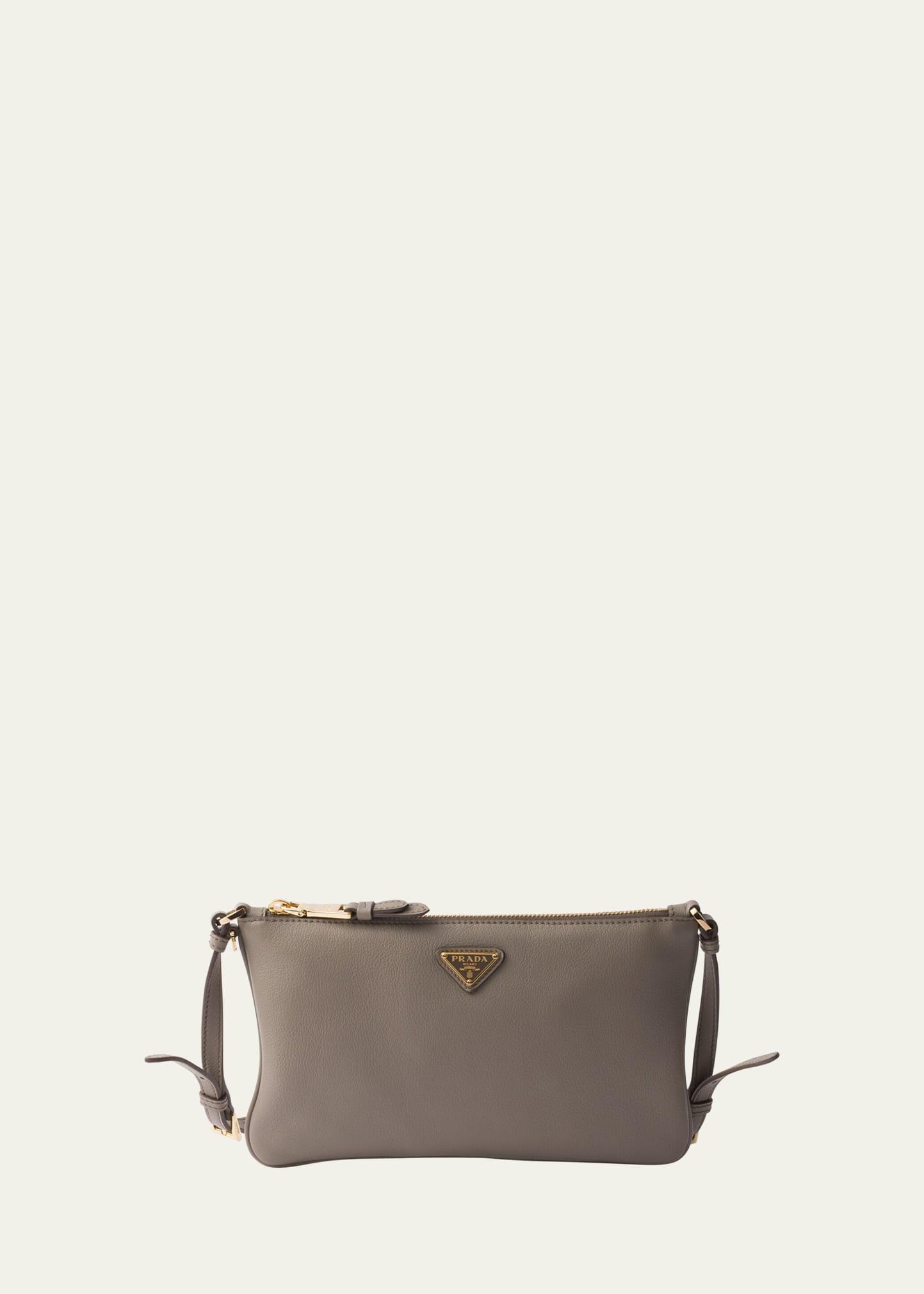 soft calf leather shoulder bag