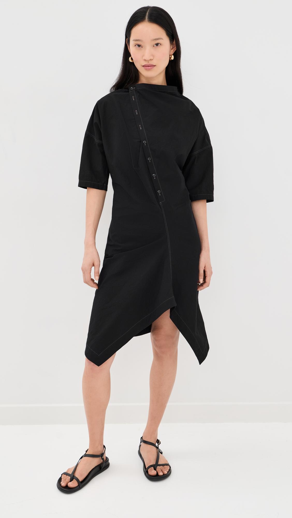 soft collar dress