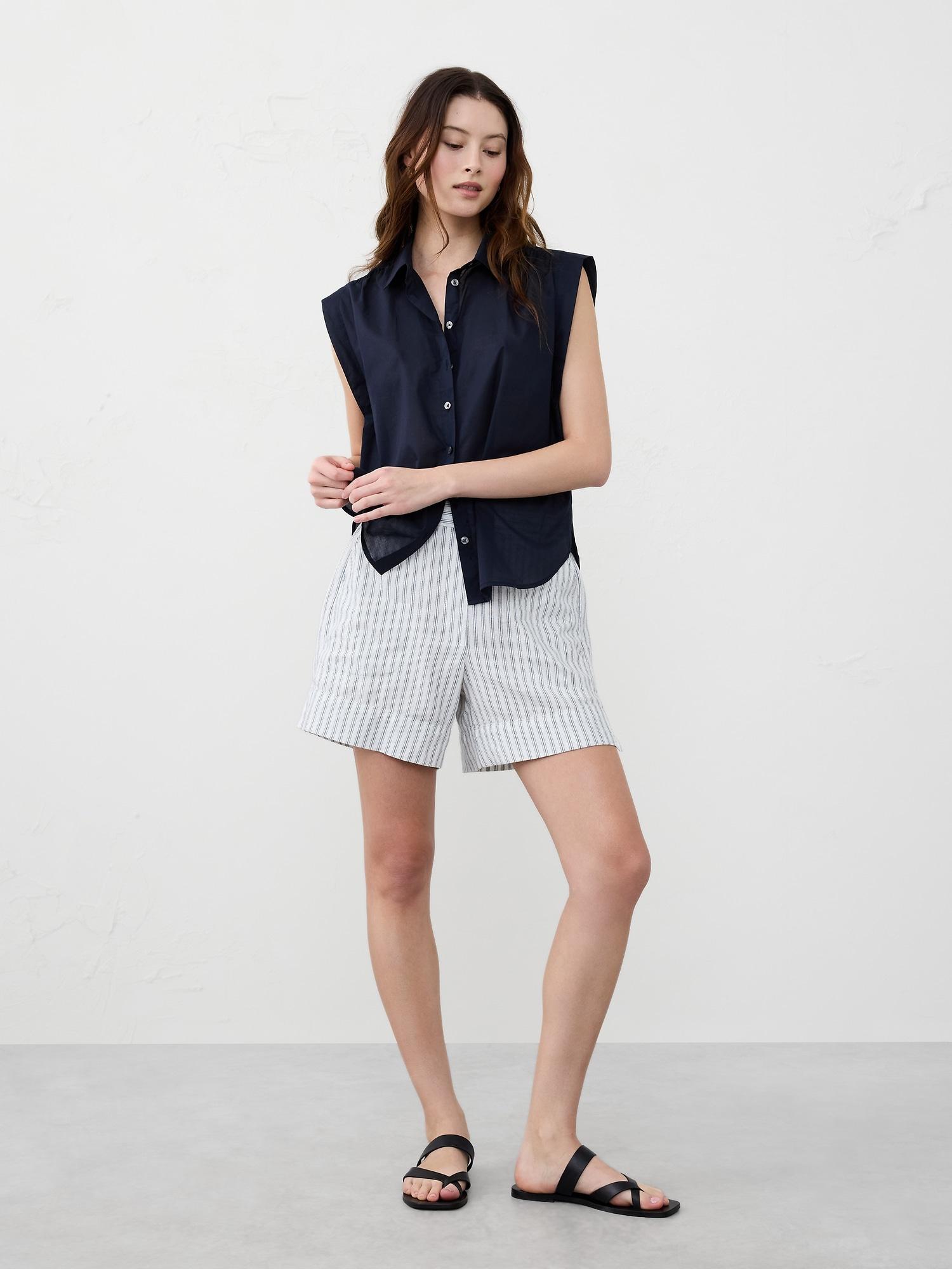 soft gathered voile shirt
