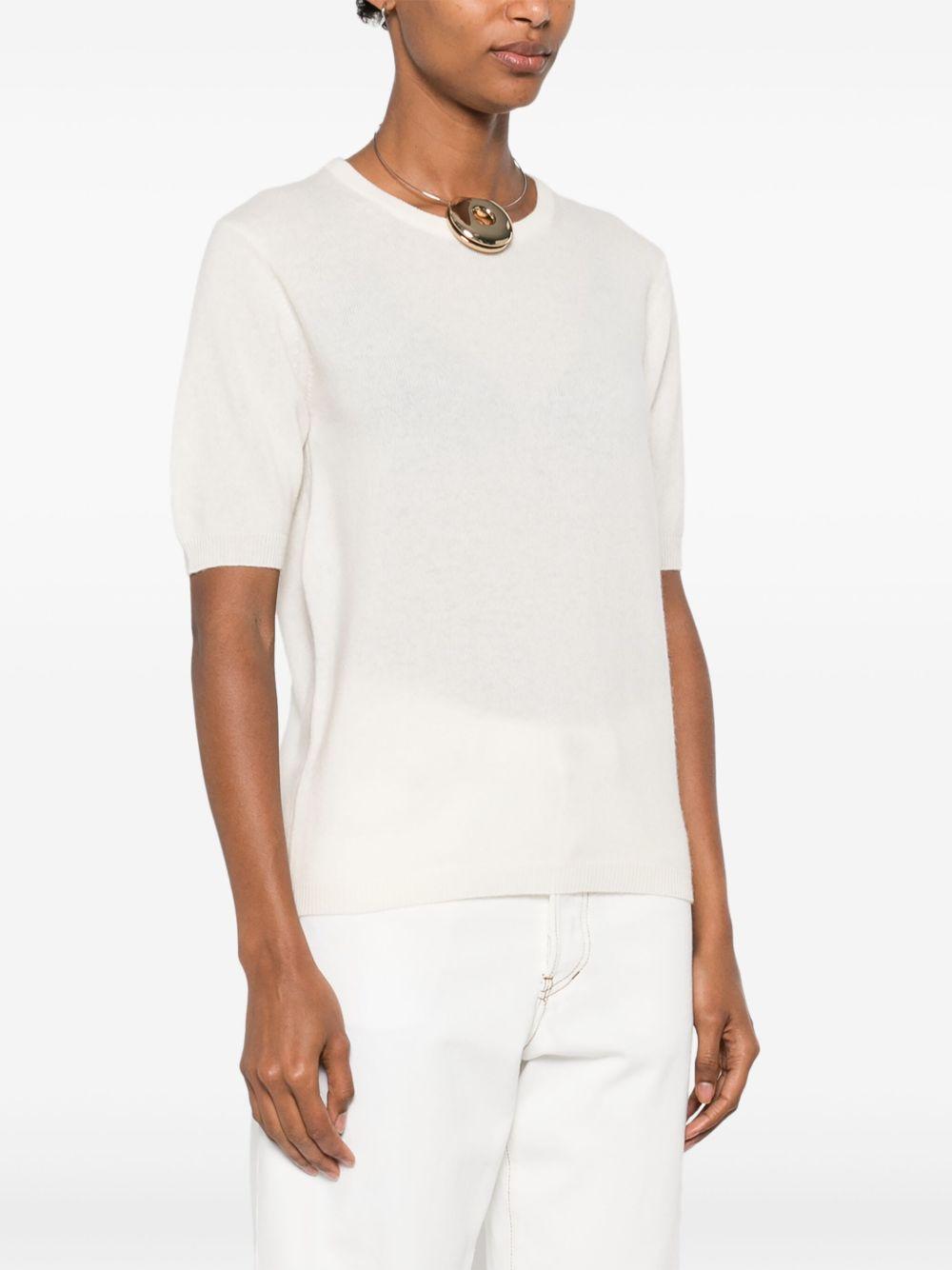 soft goat sweaters white cashmere - women