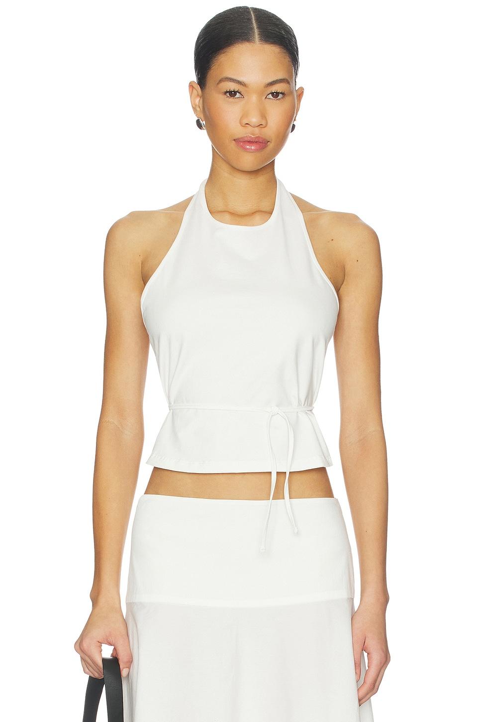 soft jersey halter top