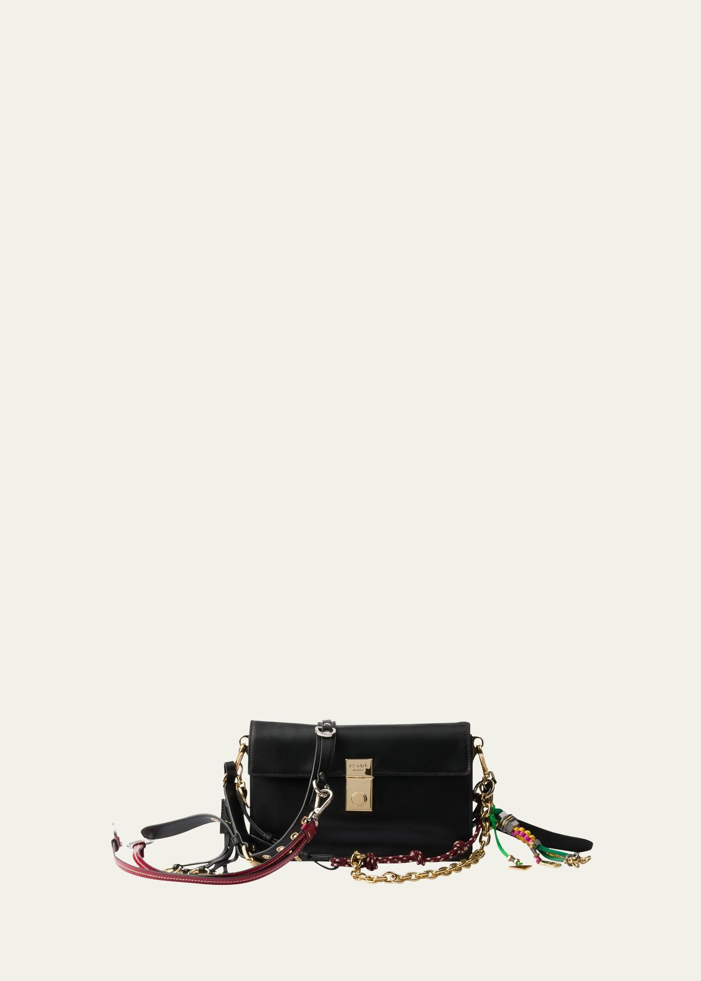 soft sound leather shoulder bag