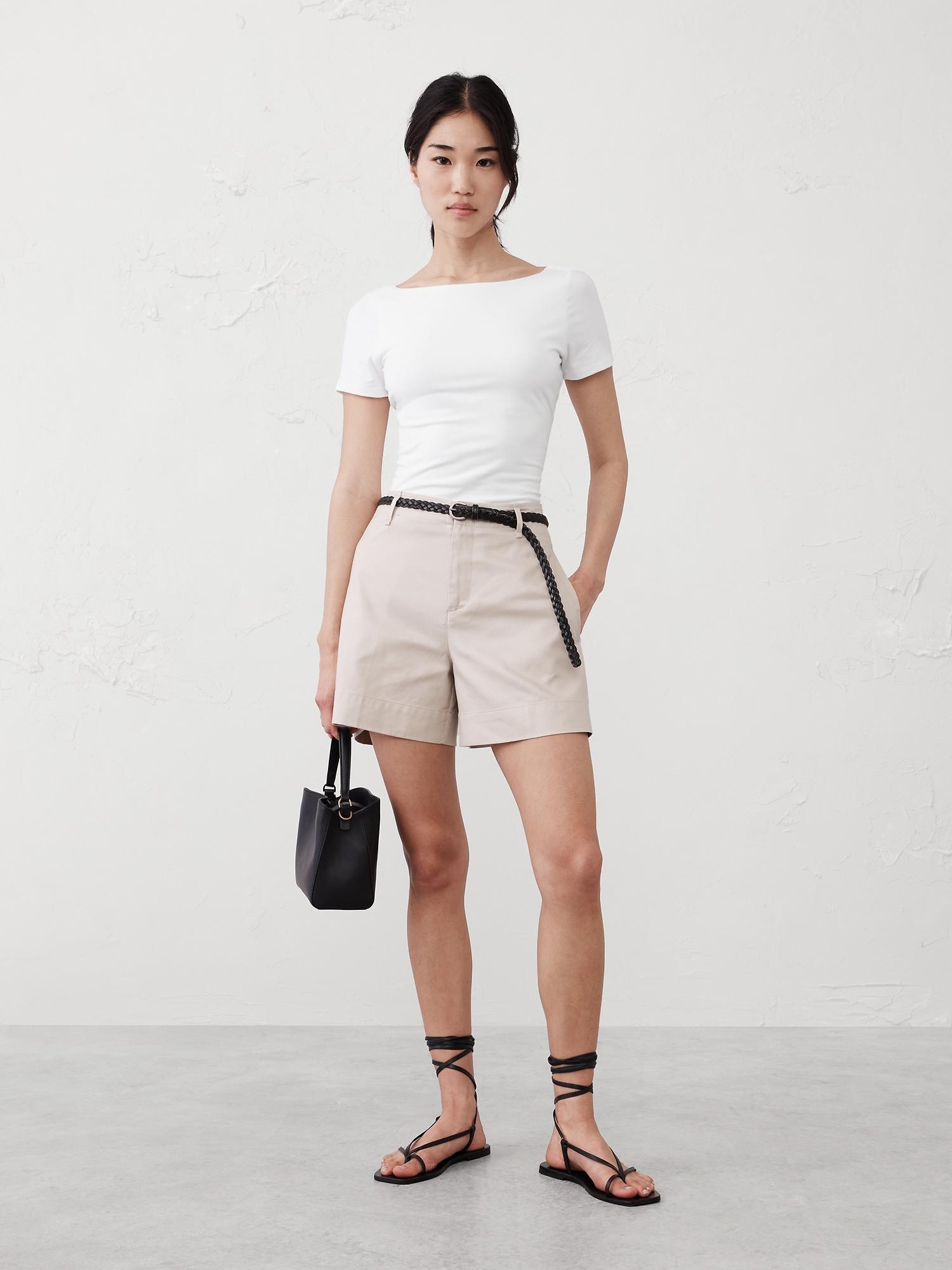 soft stretch open-back top