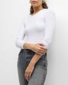 soft touch crewneck top