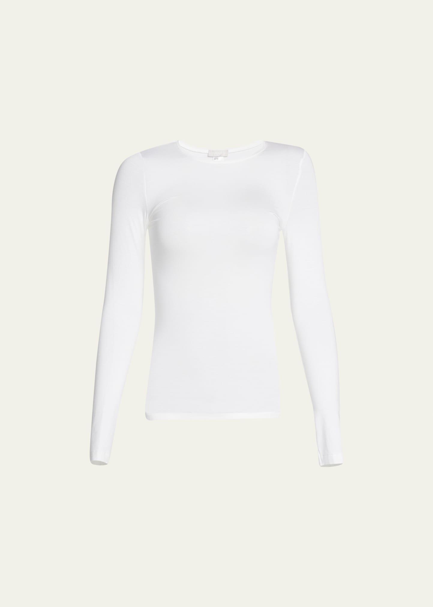 soft touch long-sleeve top