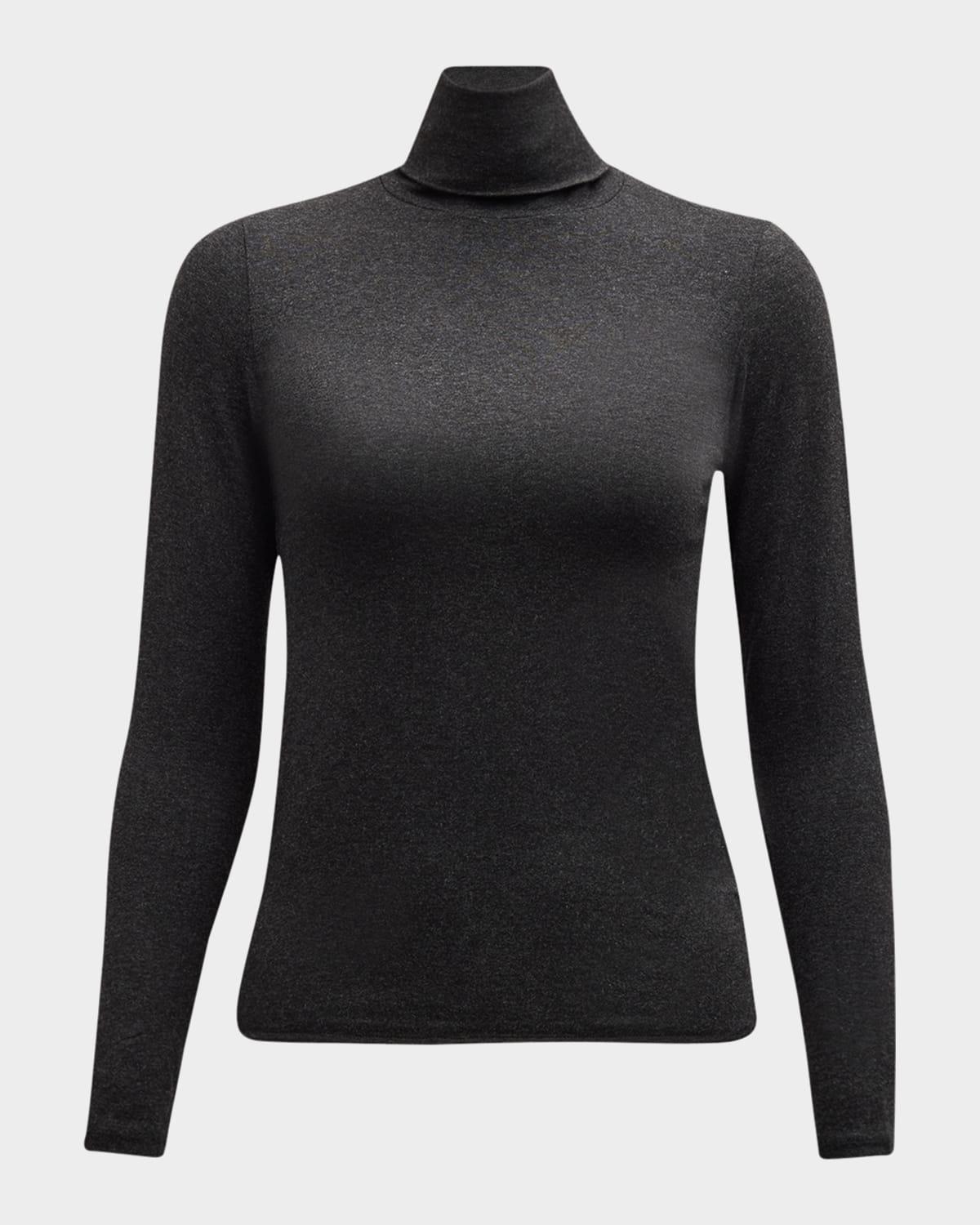 soft touch long-sleeve turtleneck