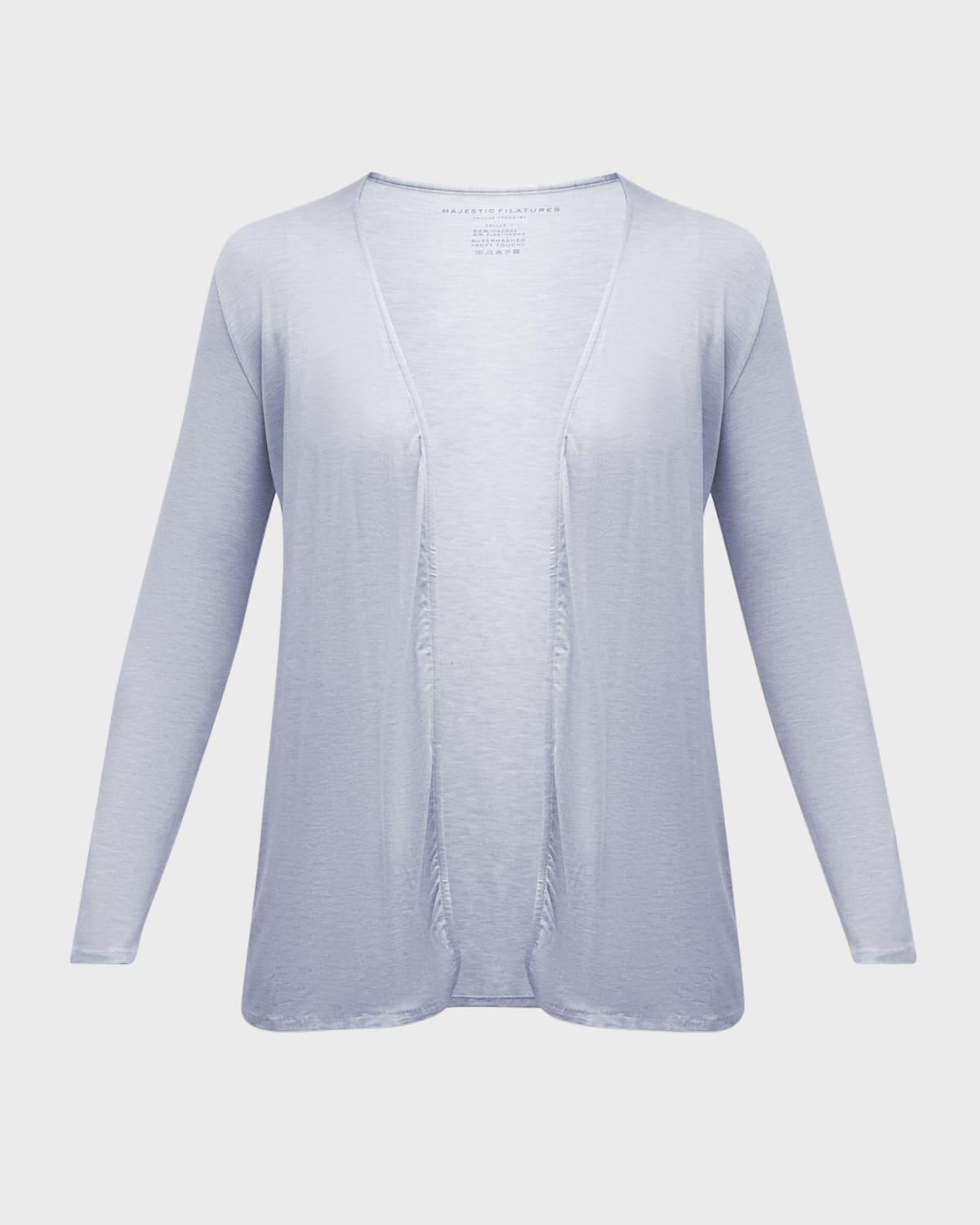 soft touch open cardigan