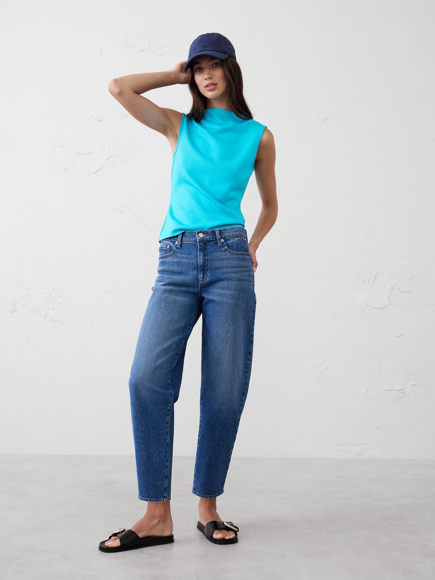 soft touch scuba slash-neck tank