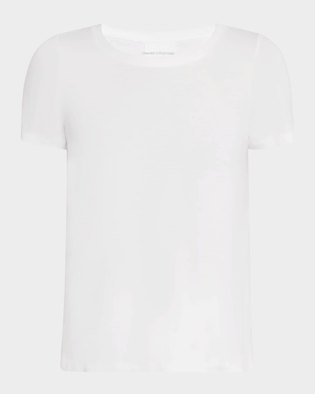 soft touch short-sleeve crewneck tee