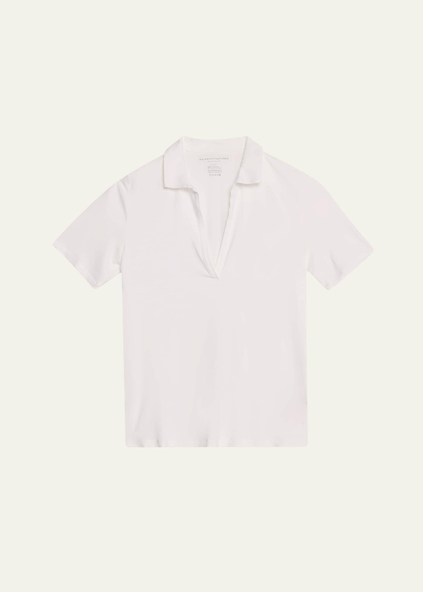 soft touch short-sleeve polo t-shirt