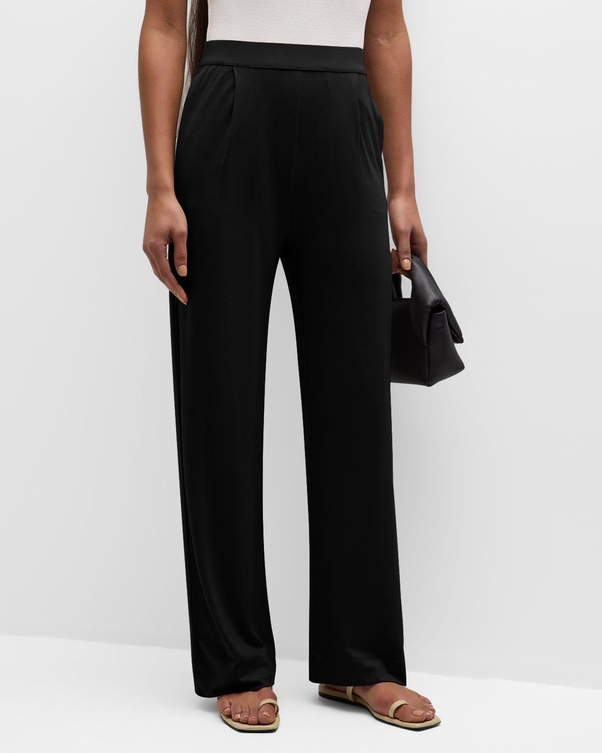 soft touch straight-leg pant