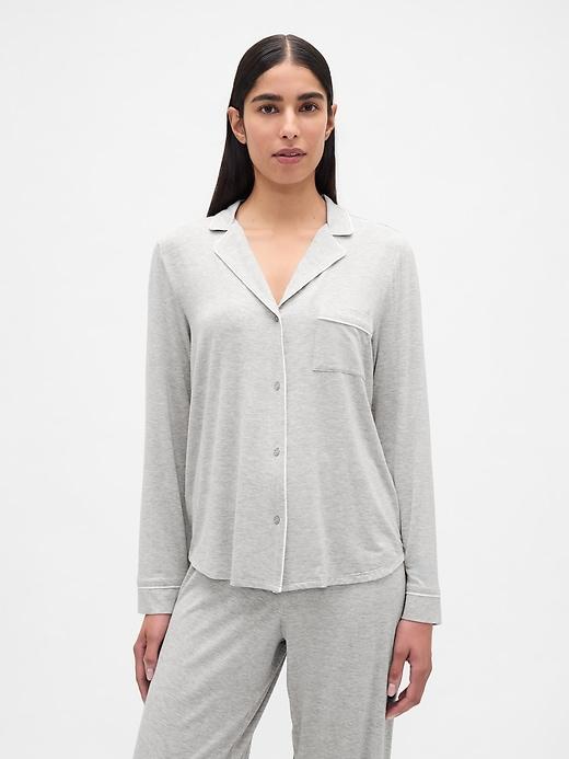softest modal pj shirt
