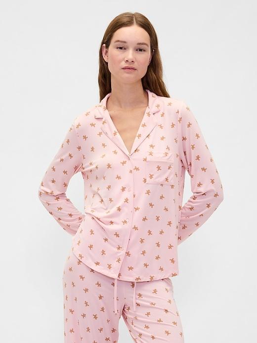 softest modal pj shirt