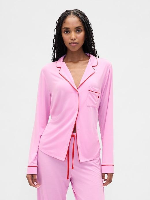 softest modal pj shirt