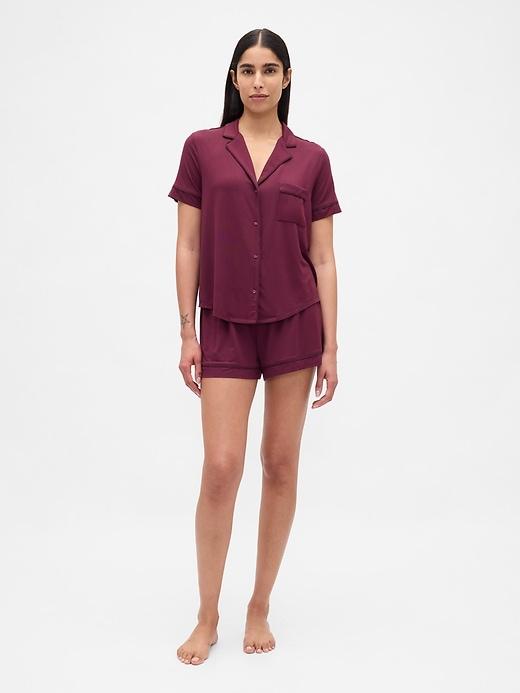 softest modal pj shorts