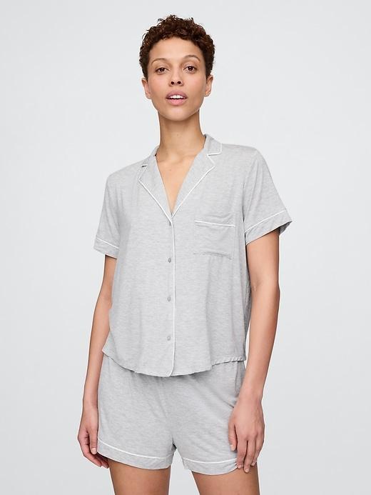 softest modal pj top