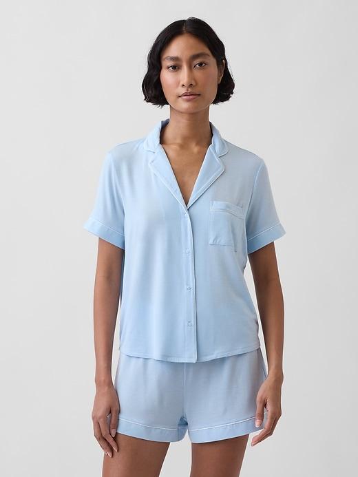 softest modal pj top