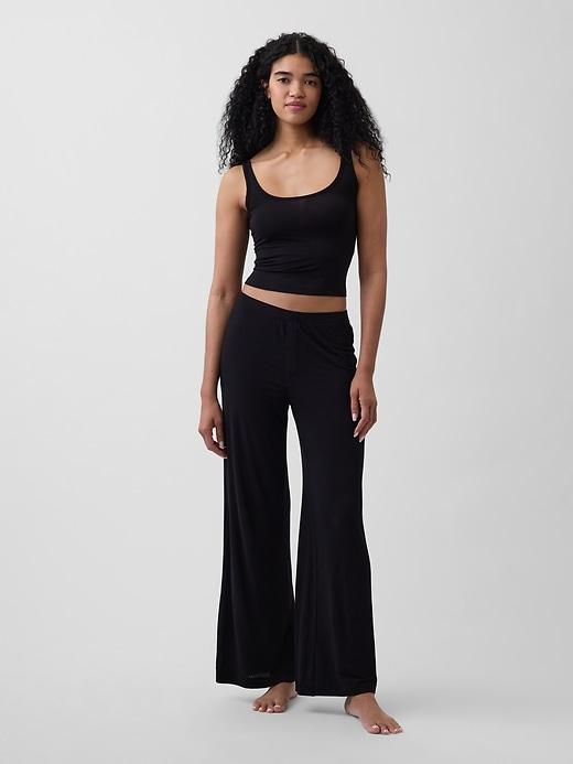 softest ultrafine rib modal pj pants