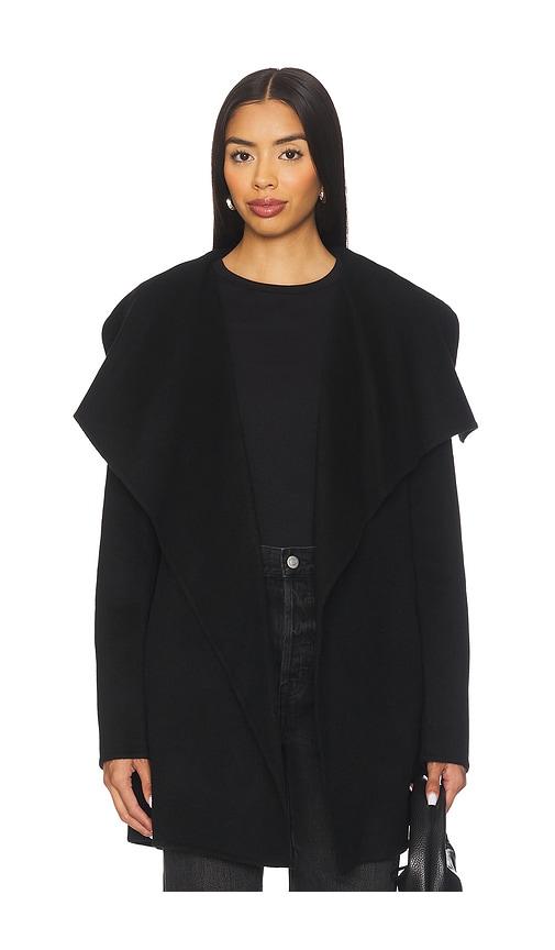soia & kyo bridgette coat in black.