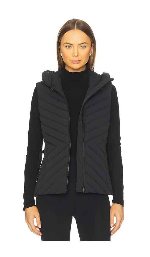 soia & kyo estelle vest in black.