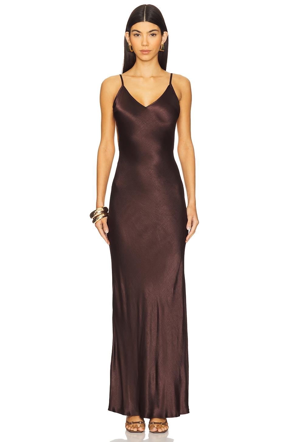sol tie maxi dress