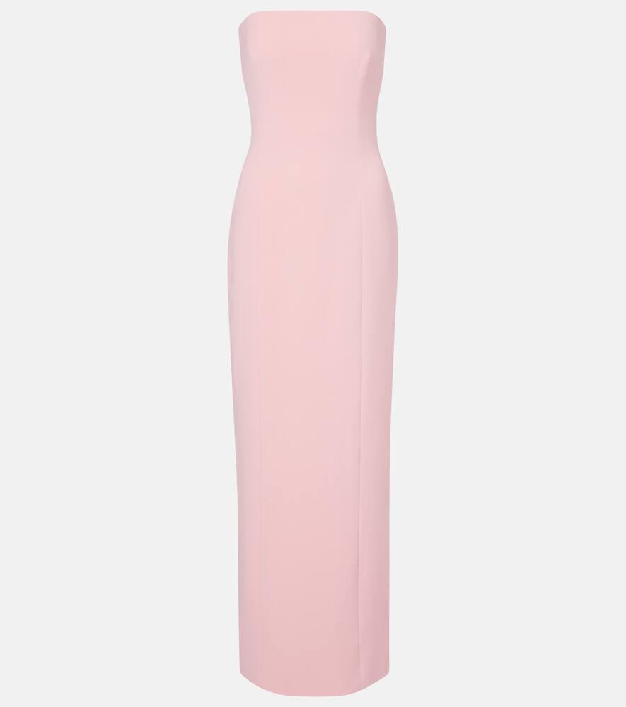 solace london anderson strapless gown