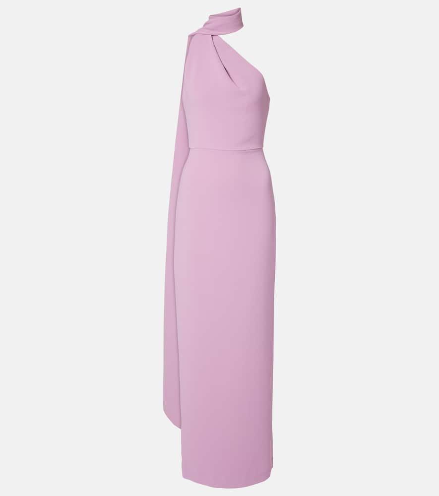 solace london demi asymmetric scarf