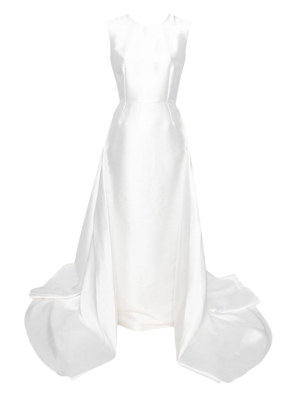 solace london dresses beige outer: polyester - women
