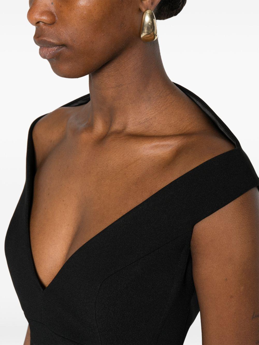 solace london dresses nero outer: polyester - women