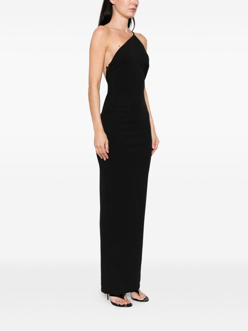 solace london dresses nero polyester - women