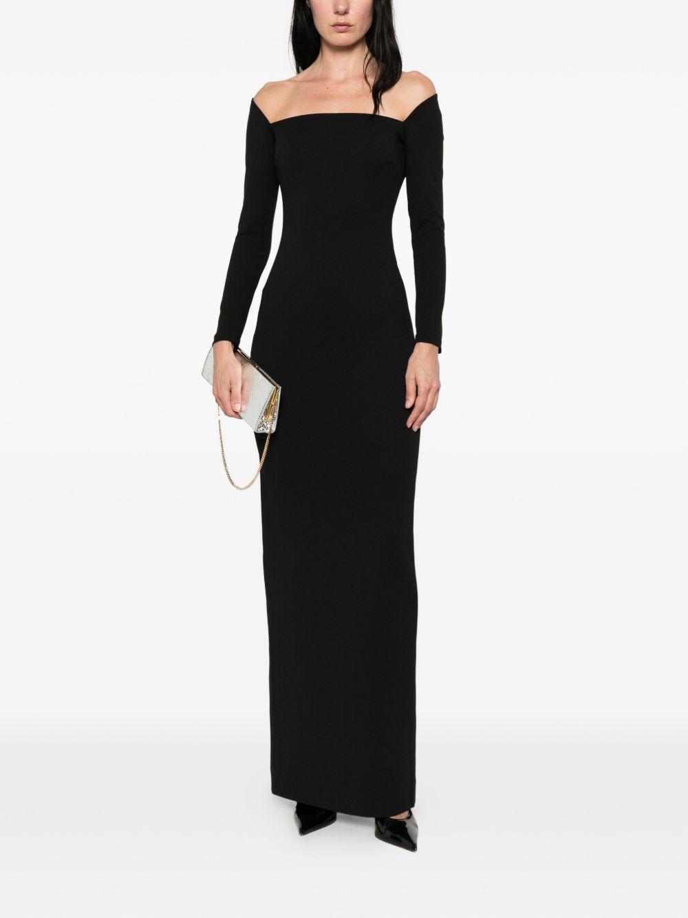 solace london dresses nero polyester - women