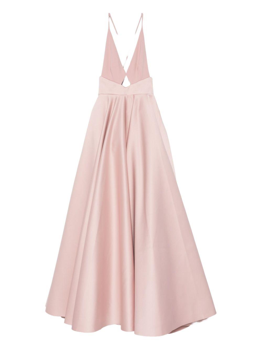 solace london dresses powder polyester elastane - women