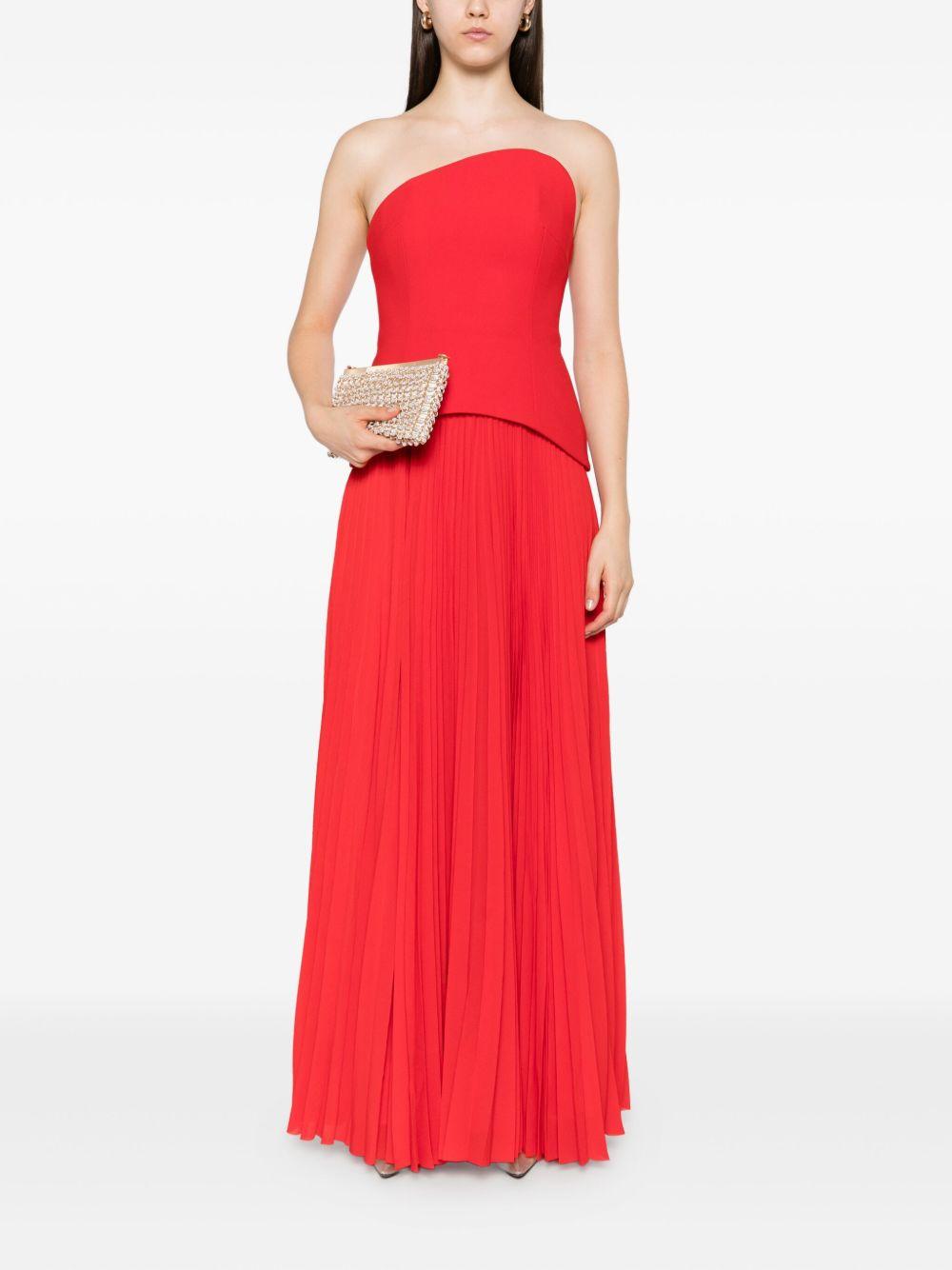 solace london dresses red outer: polyester - women