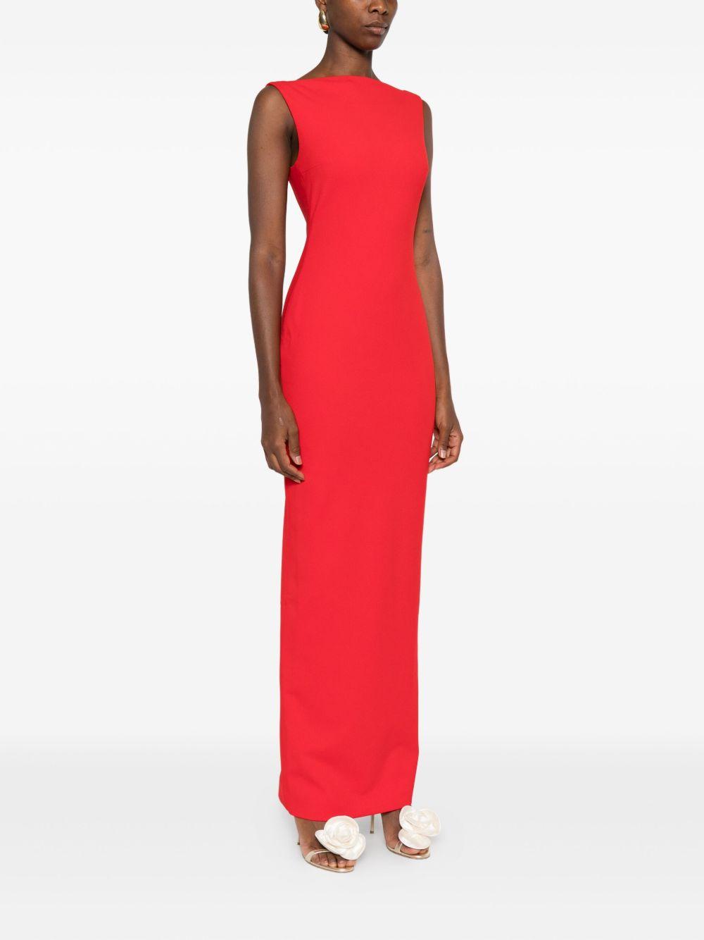 solace london dresses red outer: polyester - women