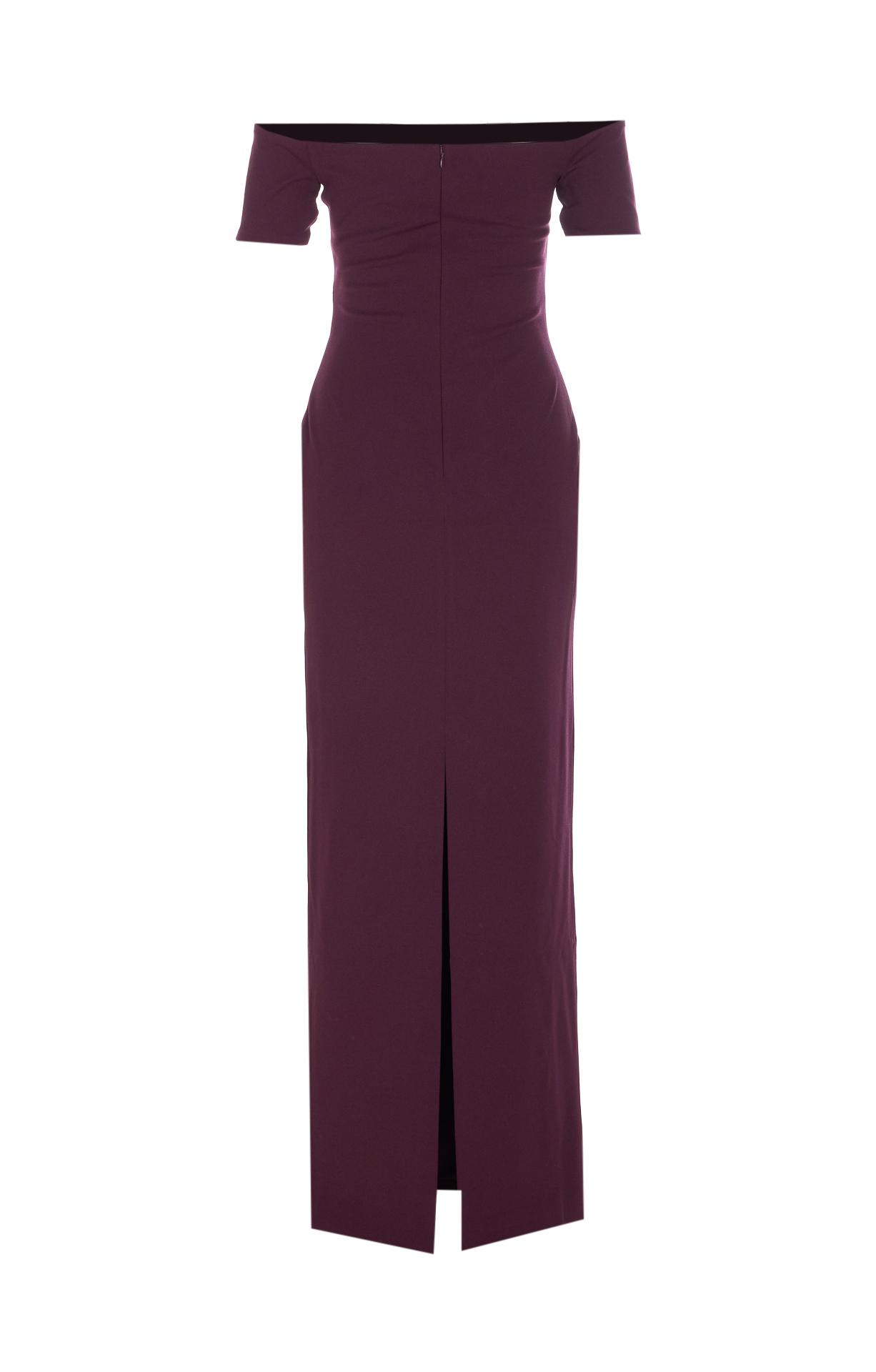 solace london dresses red polyester - women