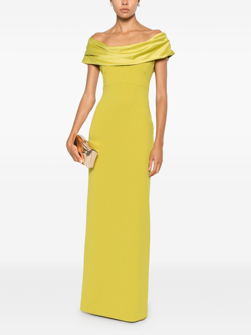 solace london dresses yellow - women