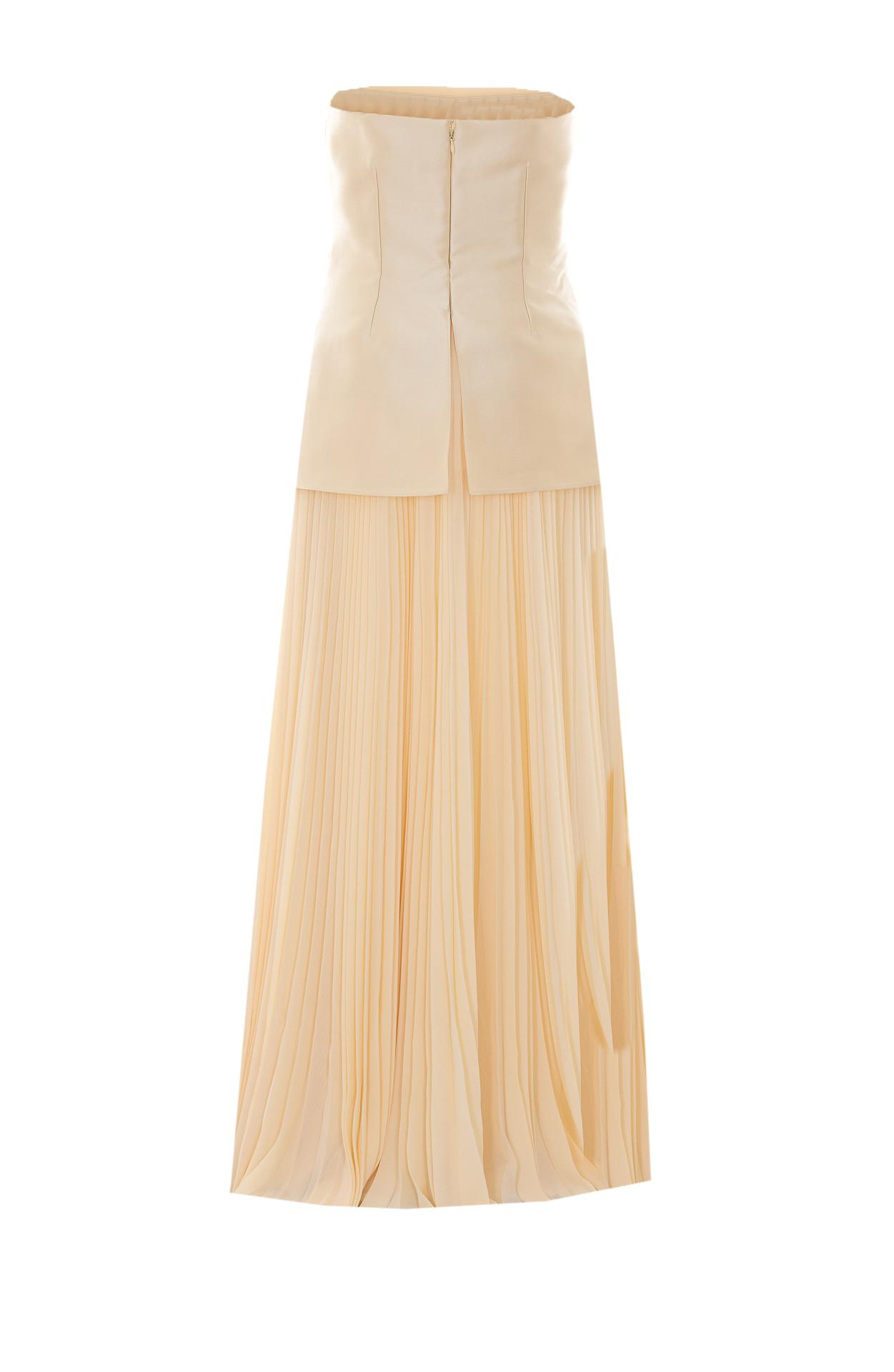 solace london dresses yellow polyester - women