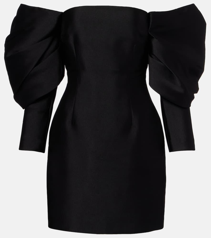 solace london freja satin minidress