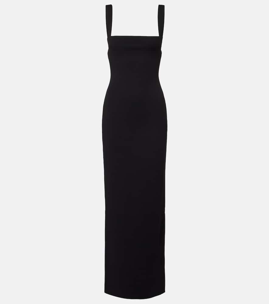 solace london joni crêpe gown