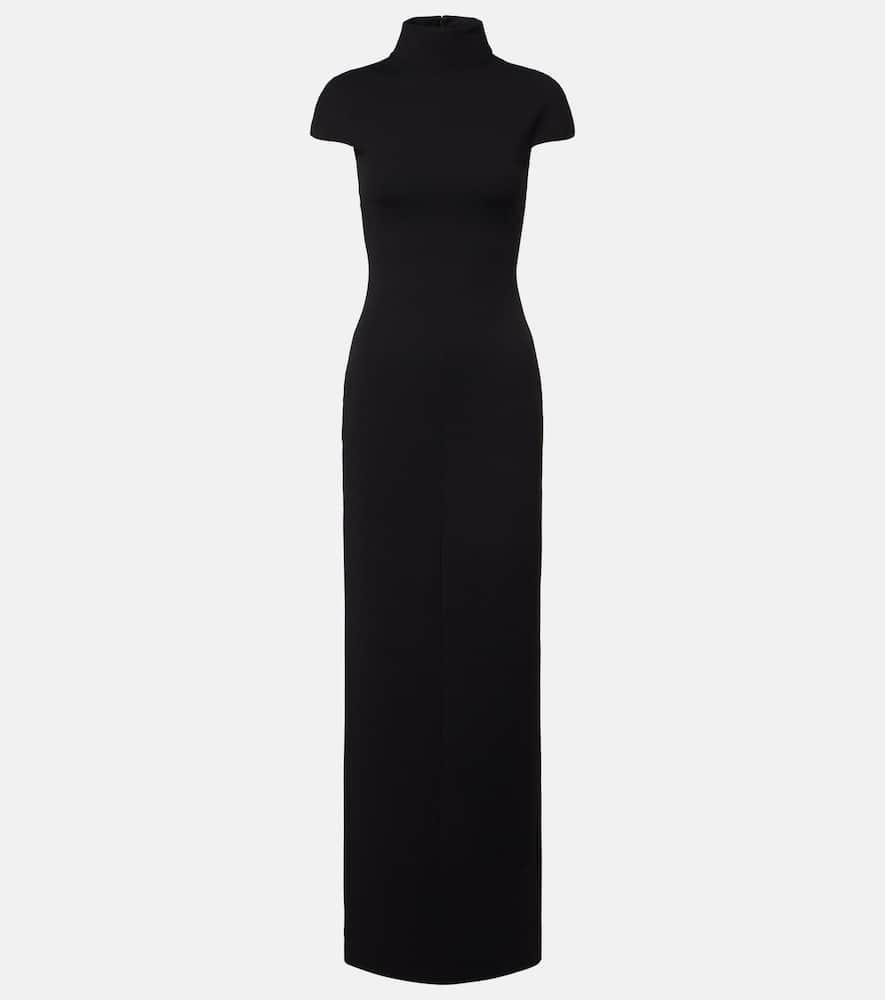 solace london lang crêpe maxi dress