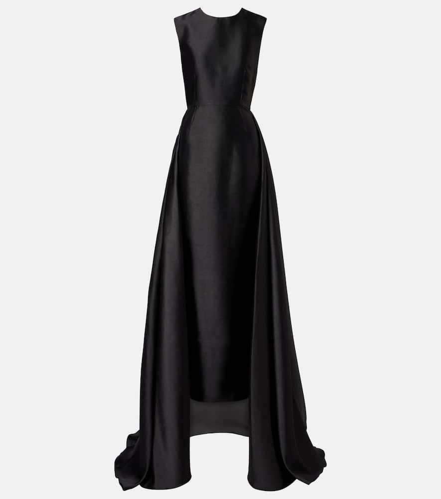 solace london larsen satin gown