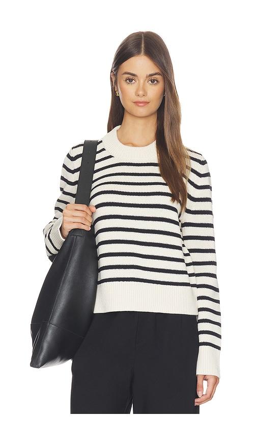 sold out nyc the favorite crew sweater in black,cream.