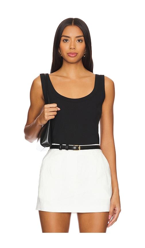 sold out nyc the scoop it up tank in black.