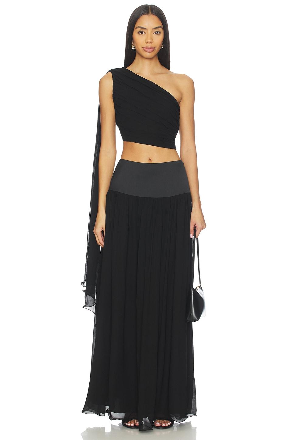solene one shoulder top