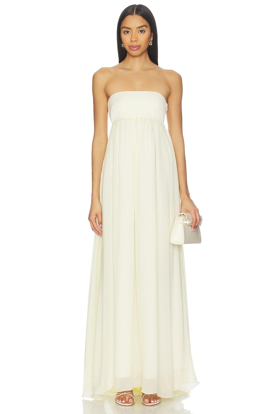 solene strapless dress