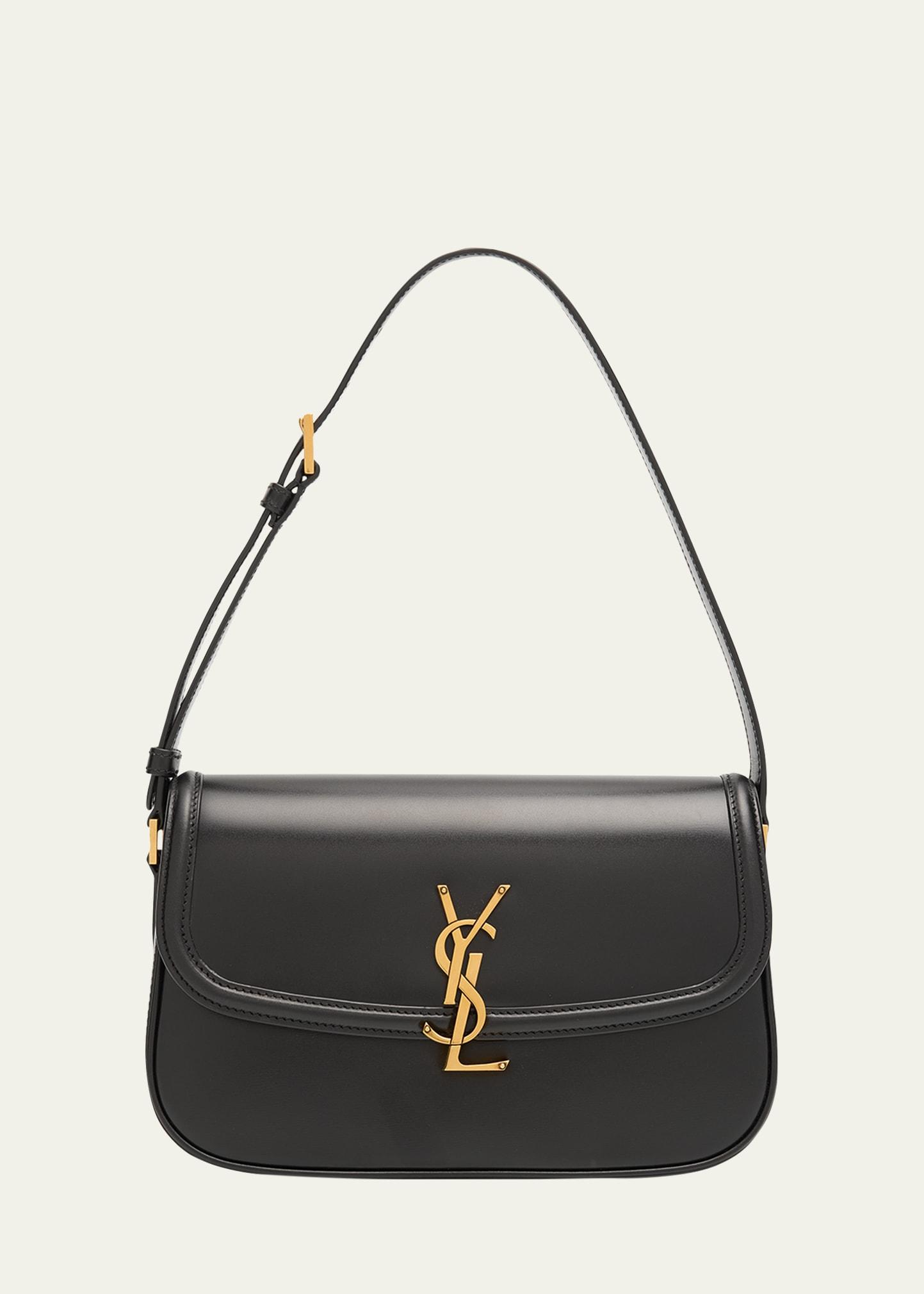 solferino medium ysl shoulder bag in smooth leather